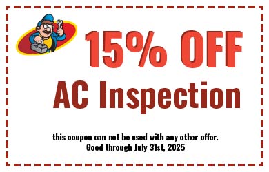 15% Off AC Inspection